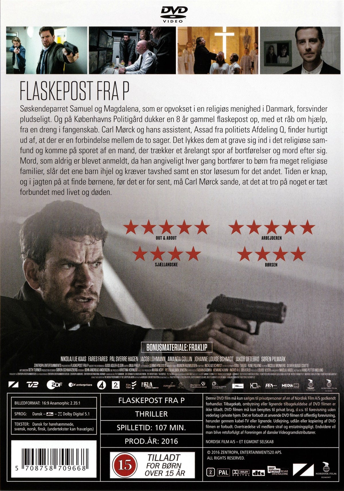 Flaskepost fra P (DVD)