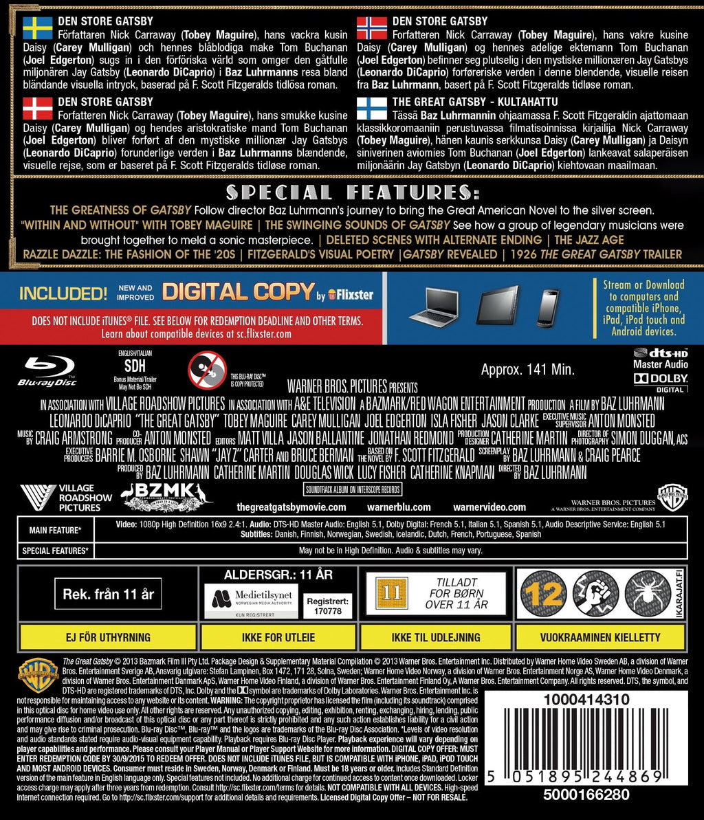 The Great Gatsby (Blu-ray)