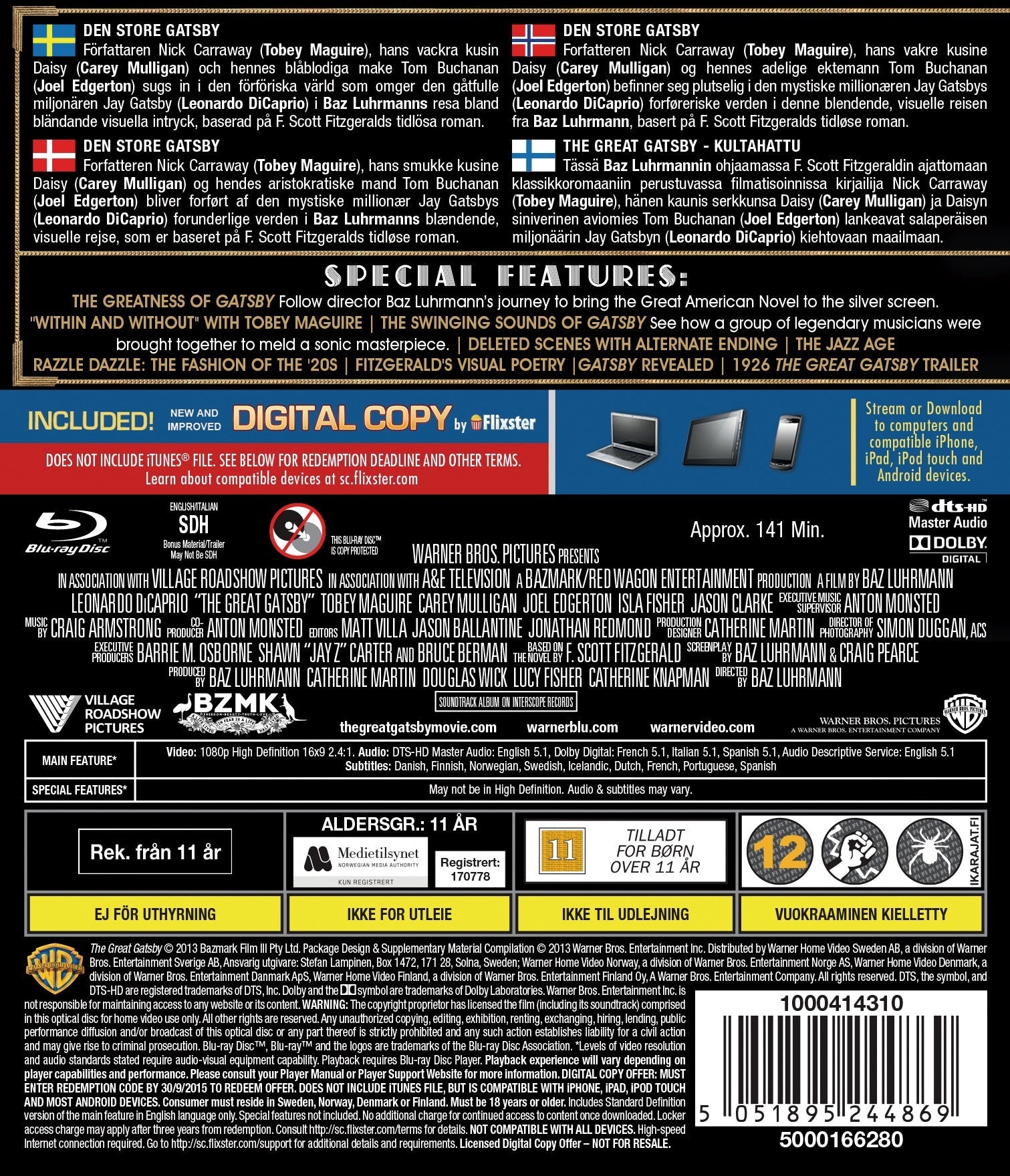 The Great Gatsby (Blu-ray)
