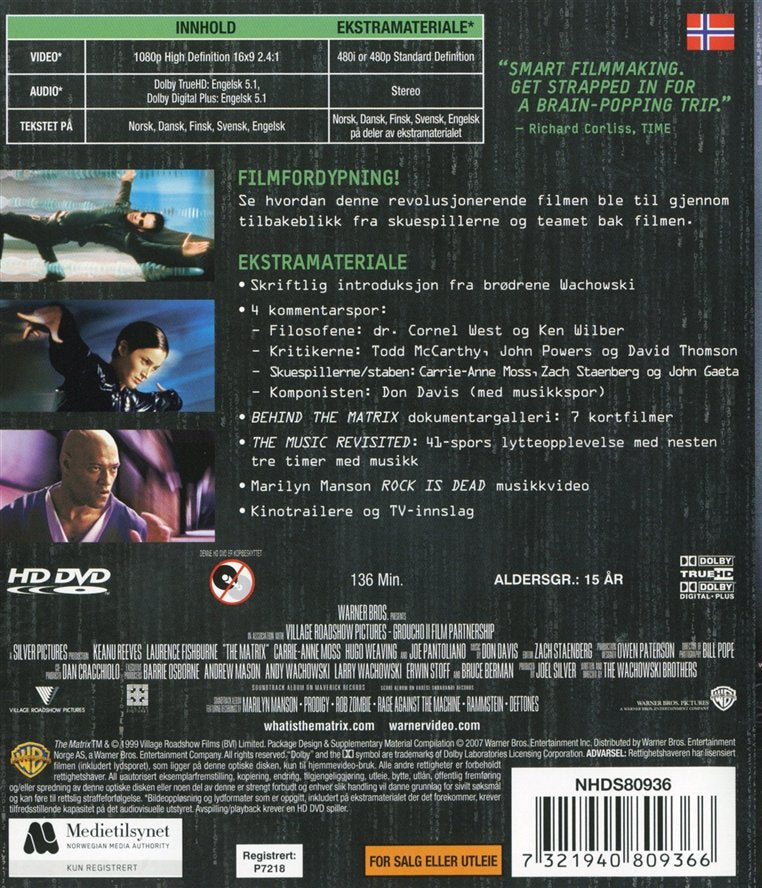 The Matrix (HD DVD)