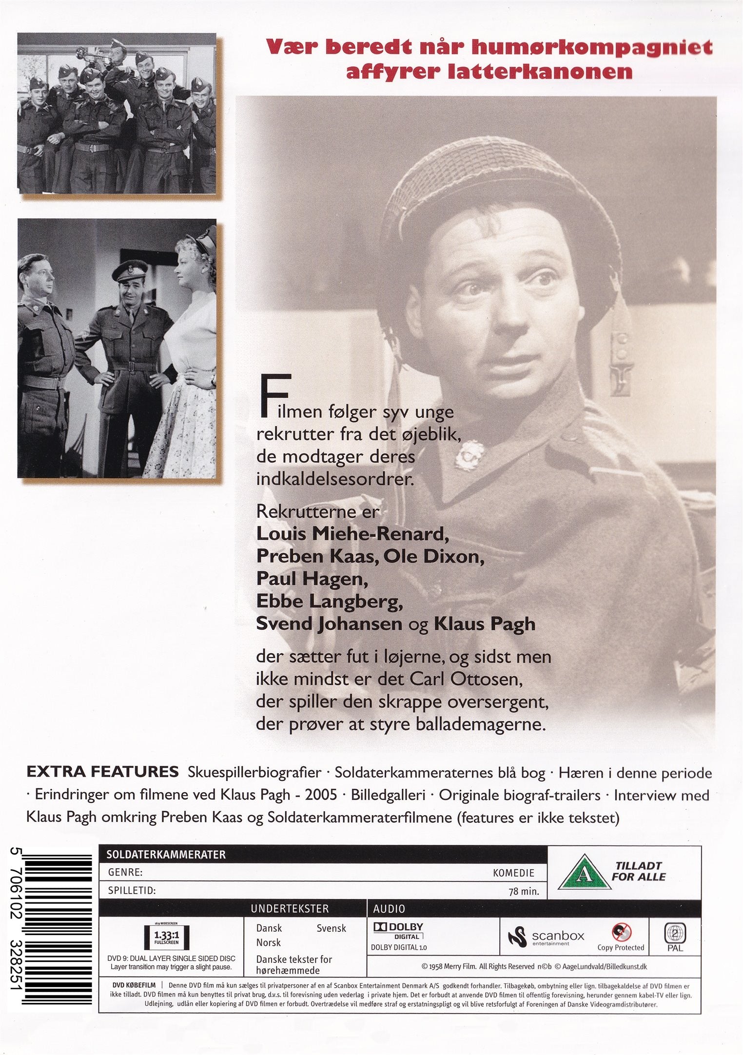 Soldaterkammerater (DVD)