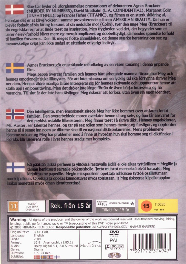 Blue Car (DVD)