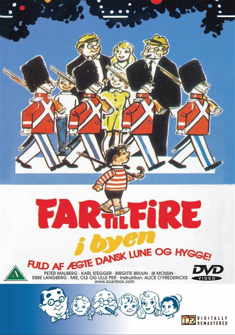 Far til Fire i byen (DVD)