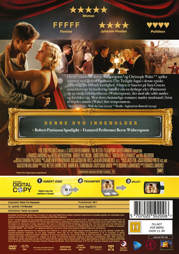 Water for Elephants (DVD)
