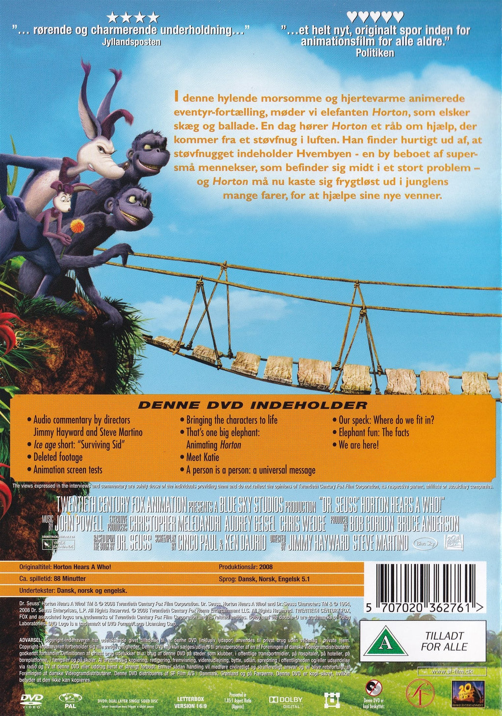 Horton og støvfolket hvem! (DVD)