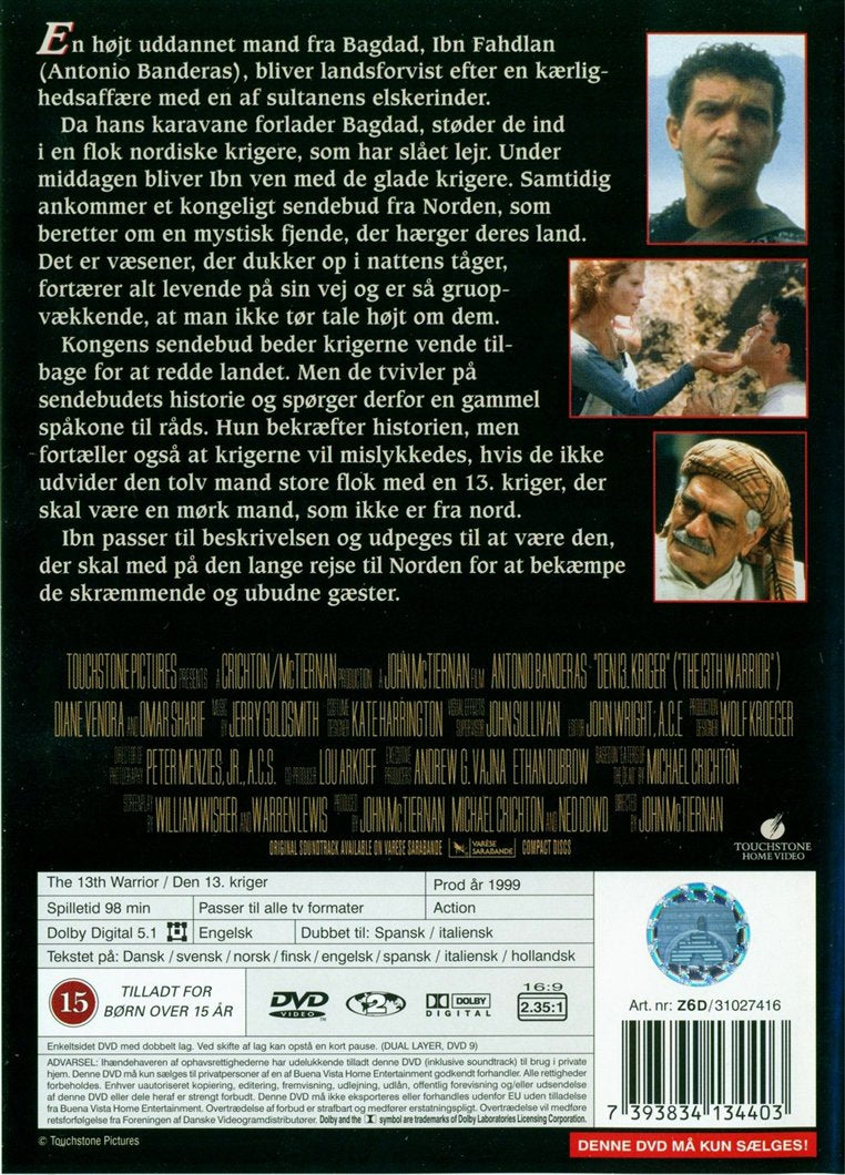 Den 13. kriger (DVD)