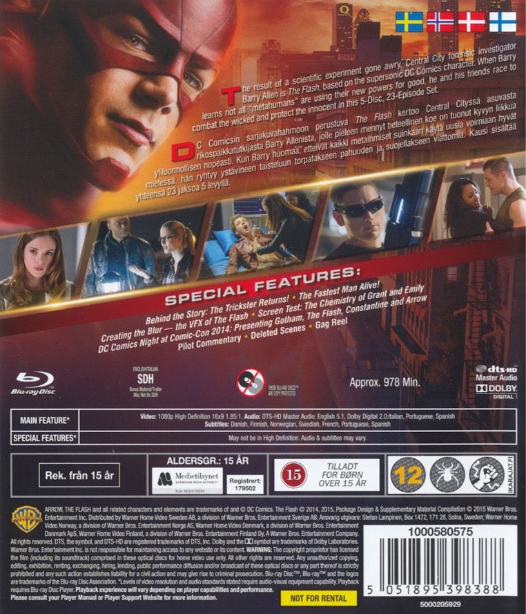 The Flash: The Complete First Season (Blu-ray)