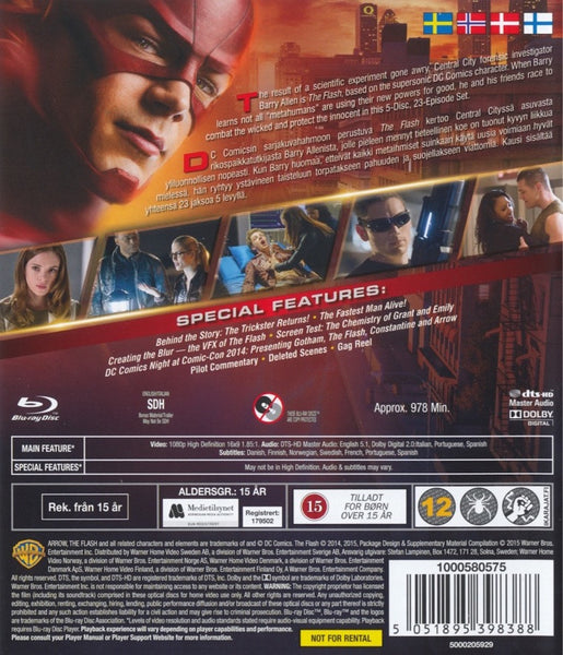 The Flash: The Complete First Season (Blu-ray)