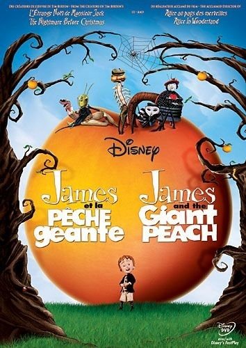 Jimmy og den store fersken (DVD)