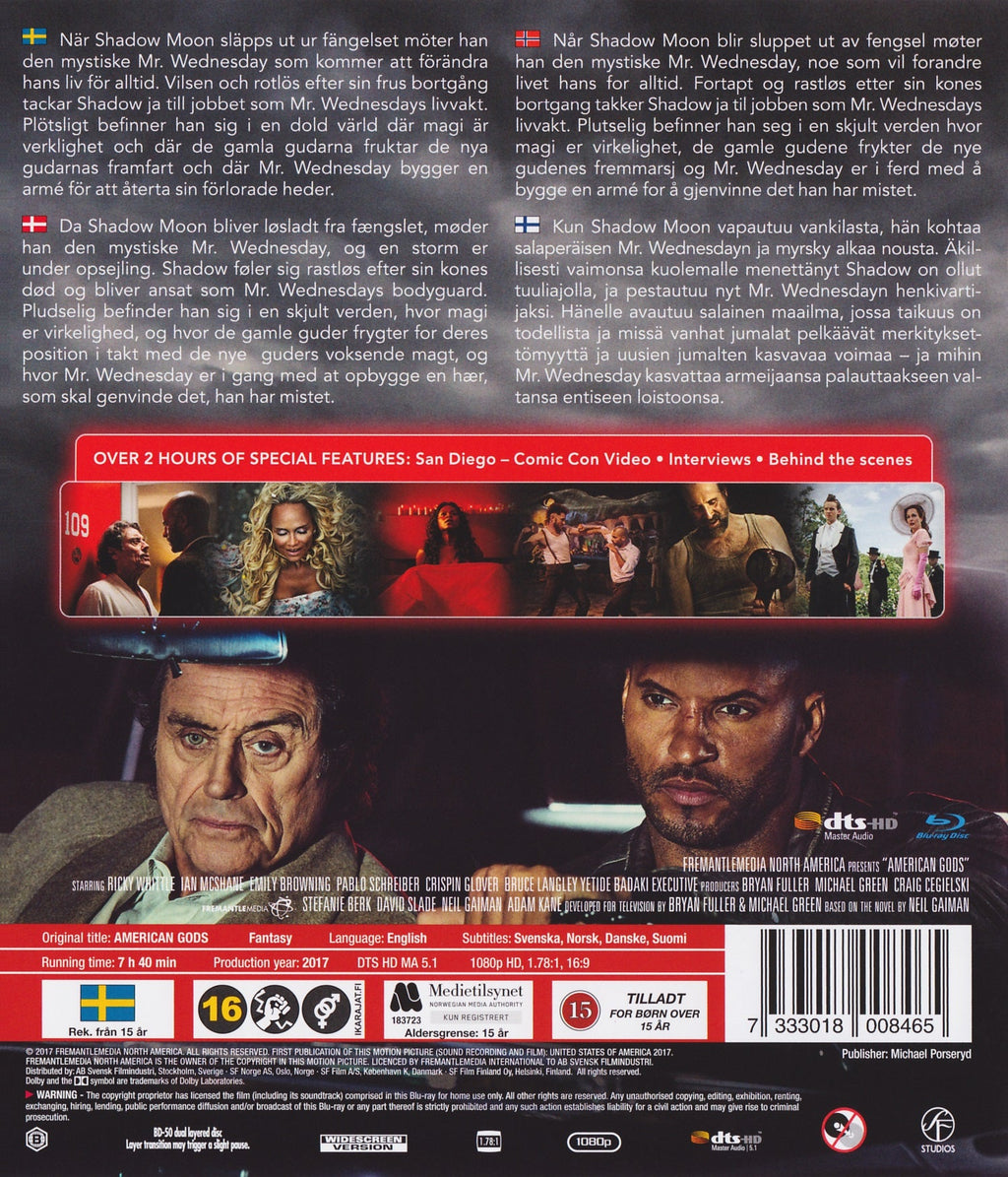 American Gods: Season 1 (Blu-ray)