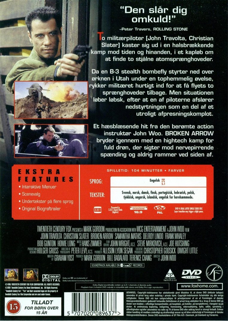 Broken Arrow (DVD)
