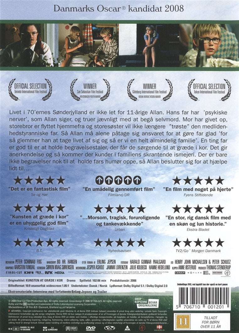 Kunsten at græde i kor (DVD)