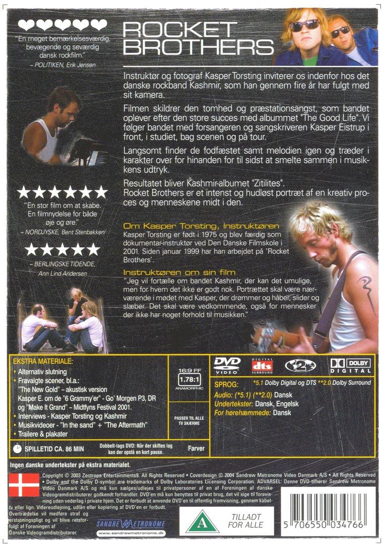 Rocket Brothers - Tæt på bandet Kashmir (DVD)