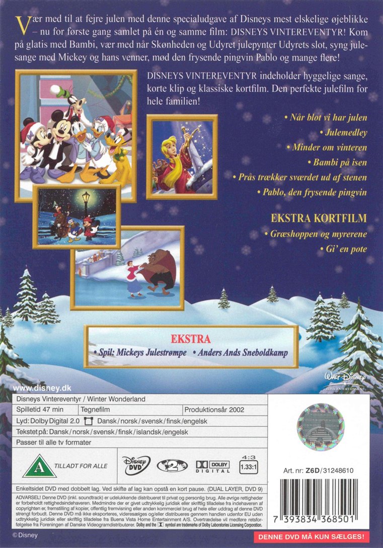Disneys Vintereventyr (DVD)