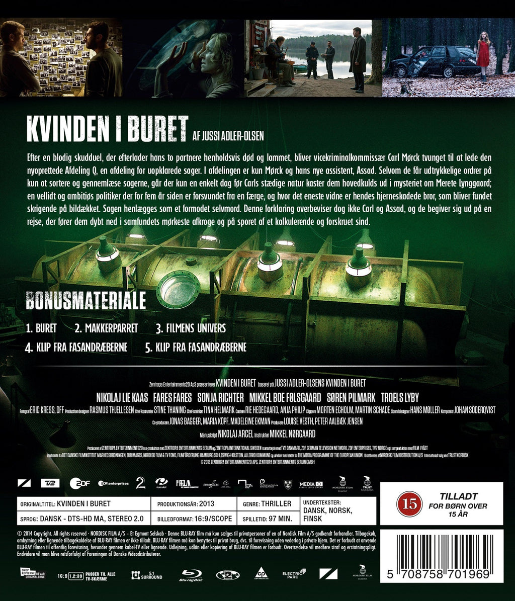 Kvinden i buret (Blu-ray)