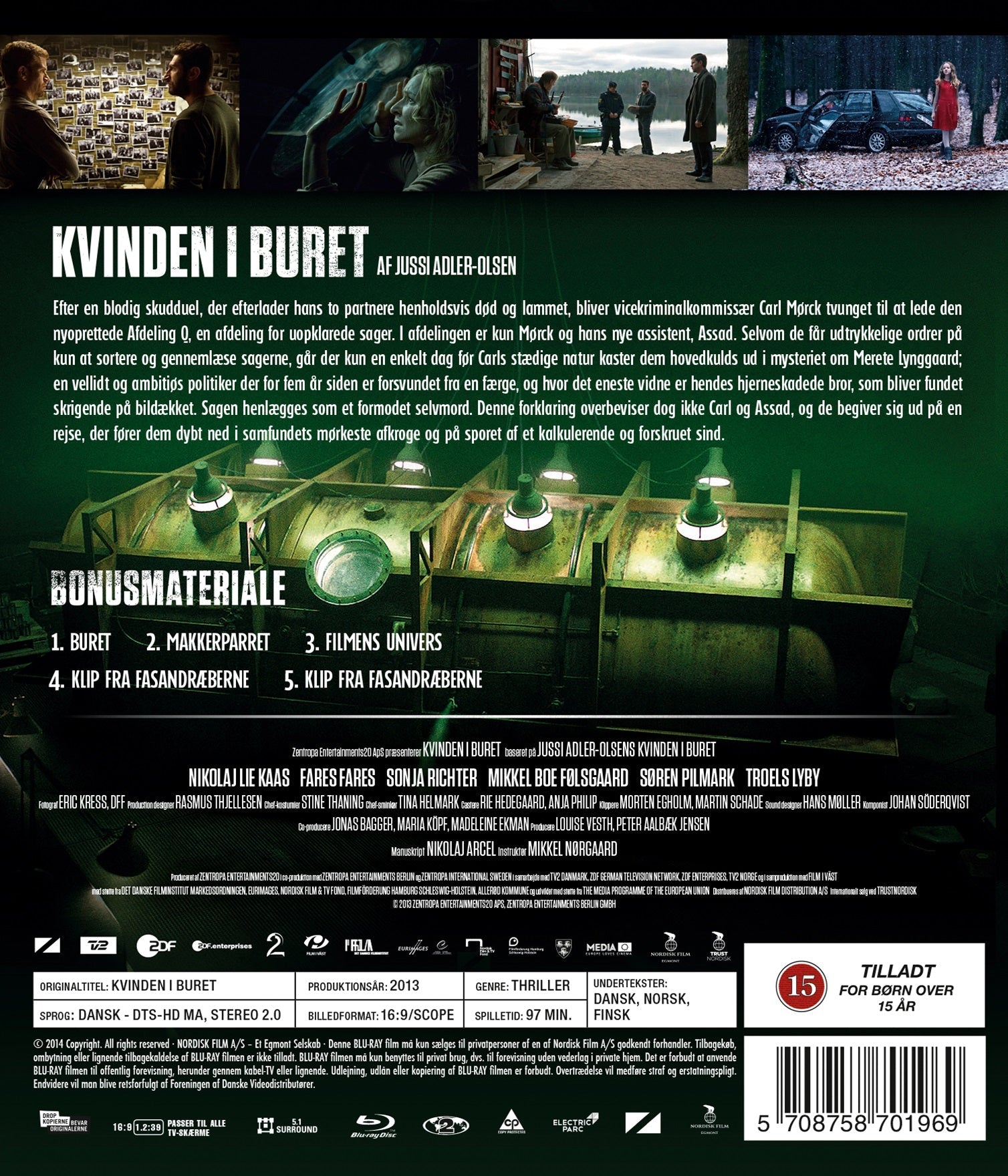 Kvinden i buret (Blu-ray)
