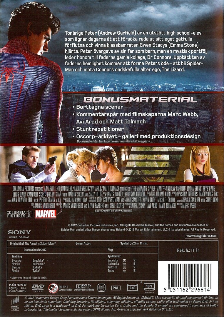 The Amazing Spider-Man (DVD)