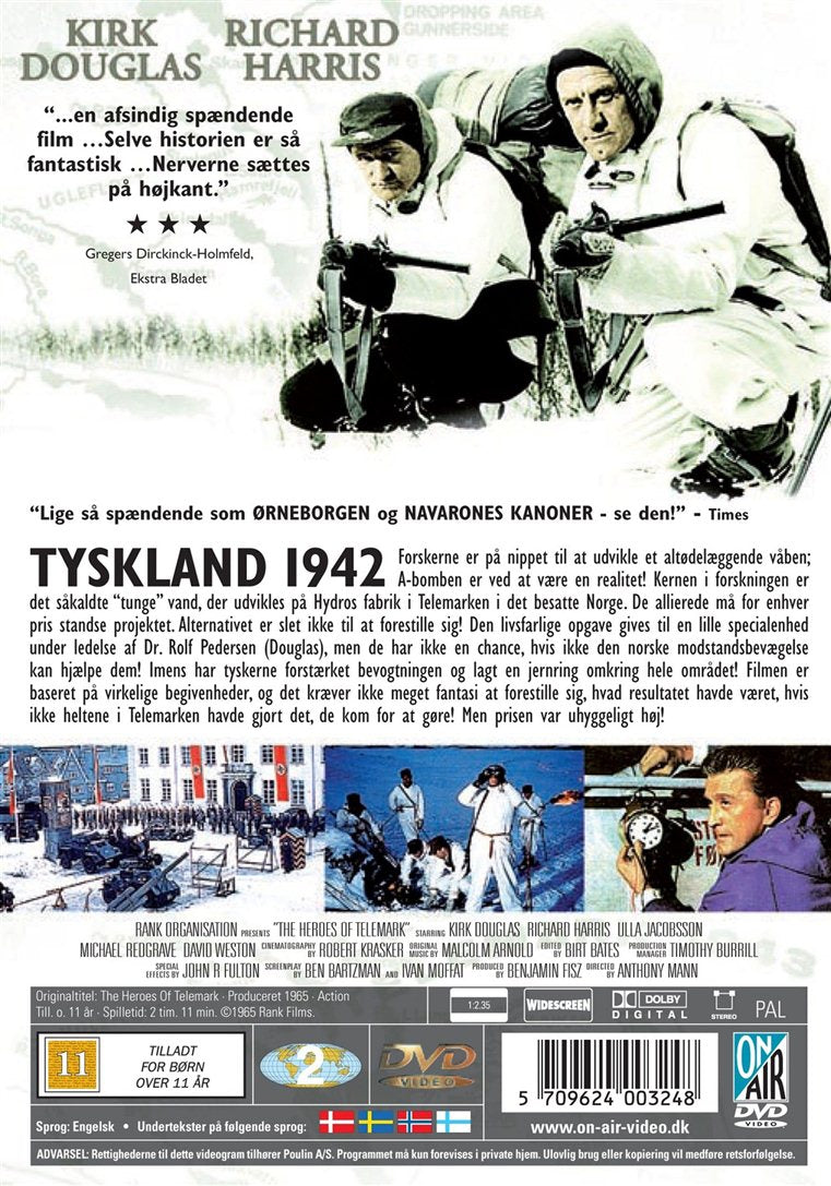 Telemarkens Helte (DVD)