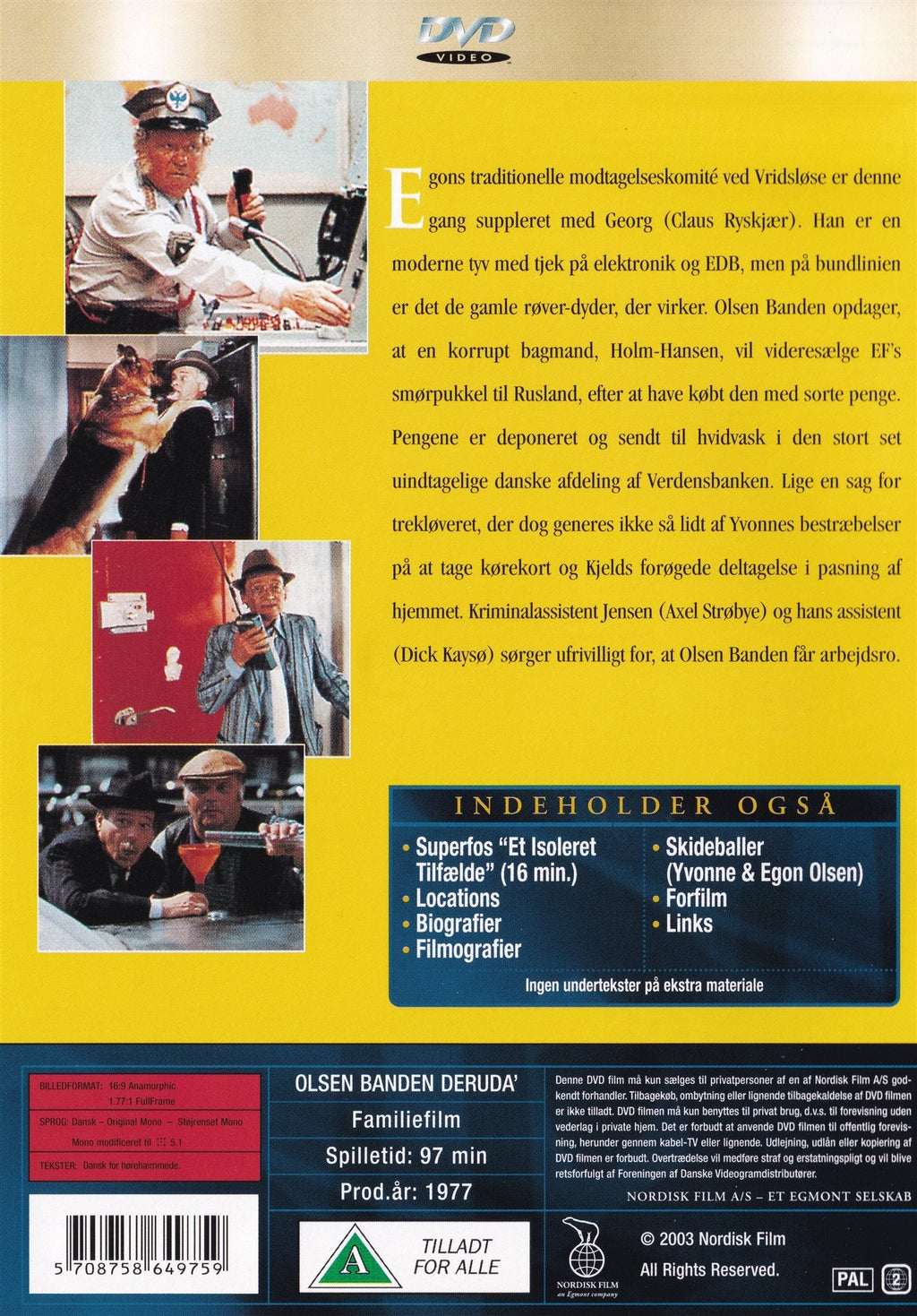 Olsen Banden Deruda (DVD)