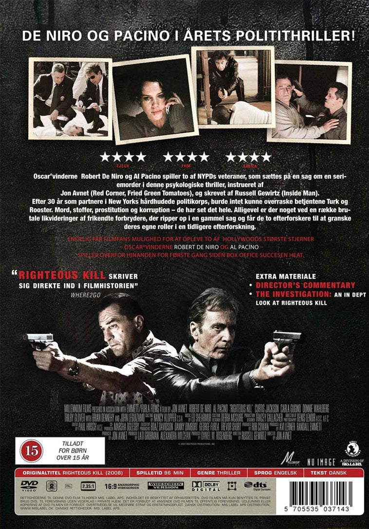 Righteous Kill (DVD)