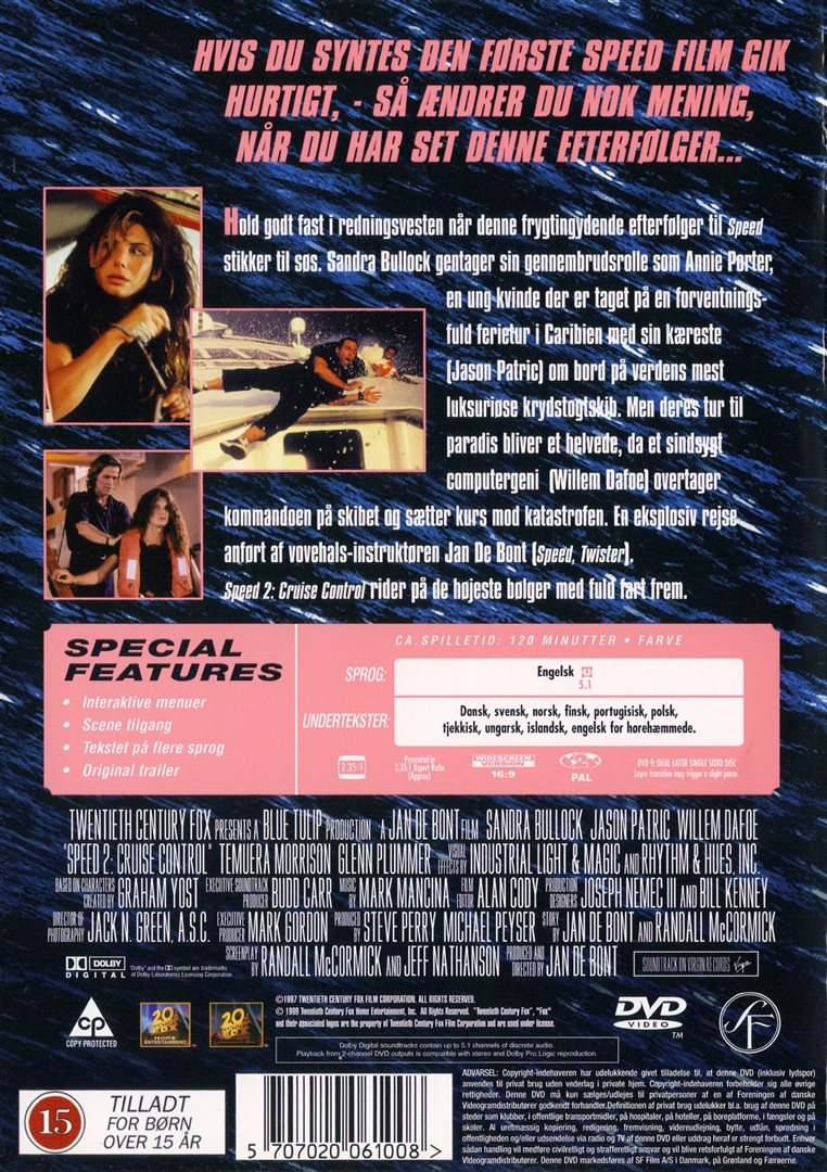 Speed 2: Cruise Control (DVD)