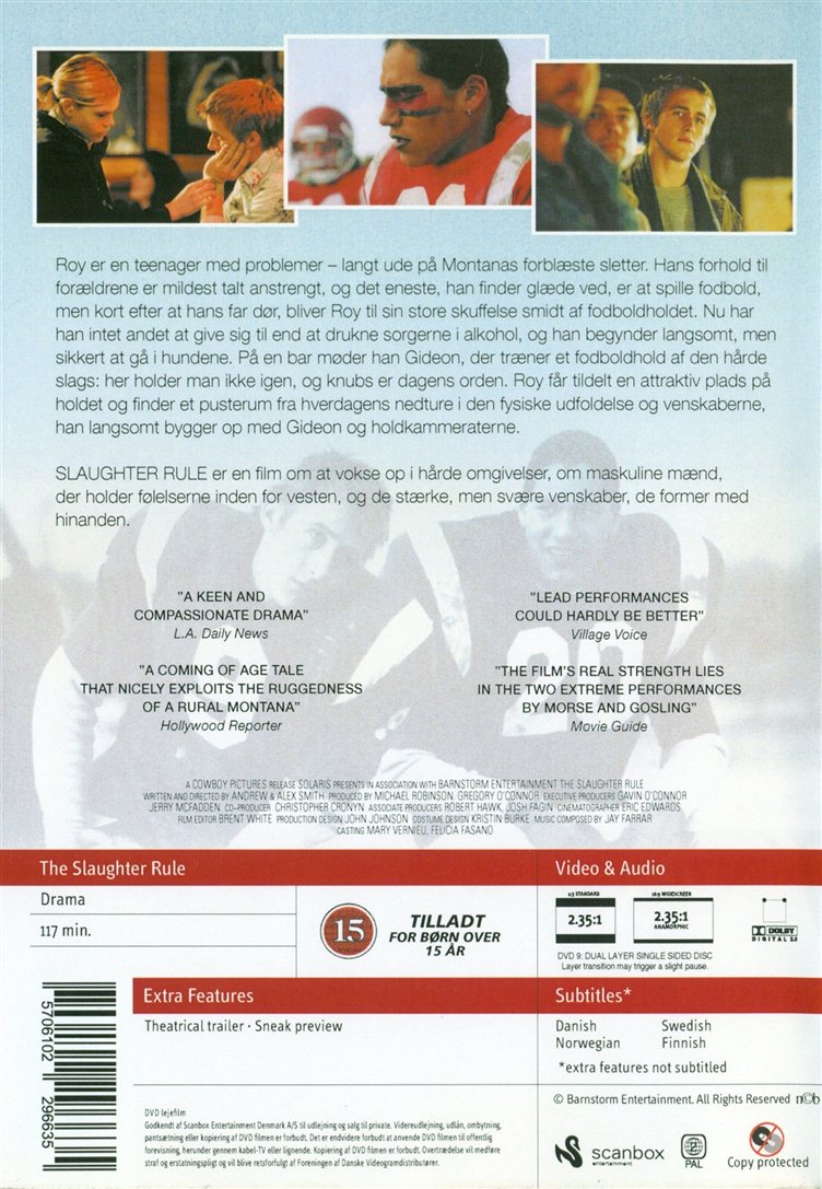 The Slaughter Rule (DVD)
