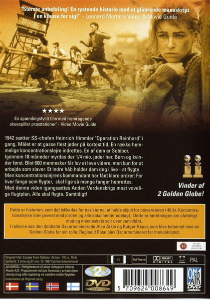 Flugten fra Sobibor (DVD)