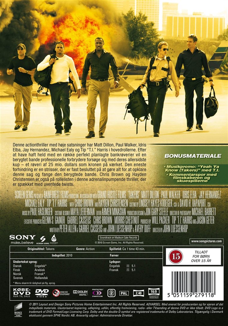 Takers (DVD)