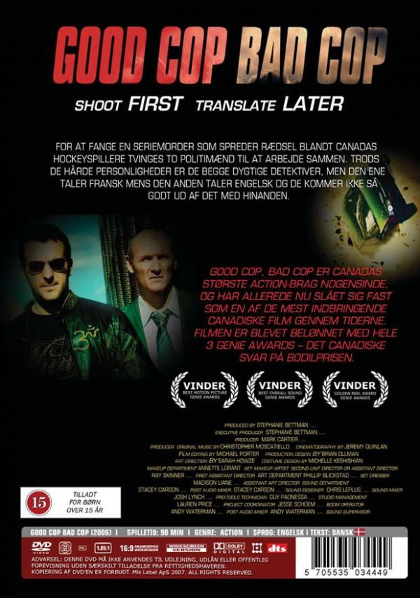 Good Cop, Bad Cop (DVD)