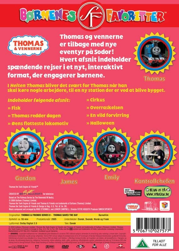 Thomas og vennerne 17 - Helten Thomas (DVD)