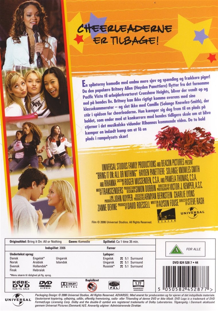 Bring It On: All Or Nothing (DVD)