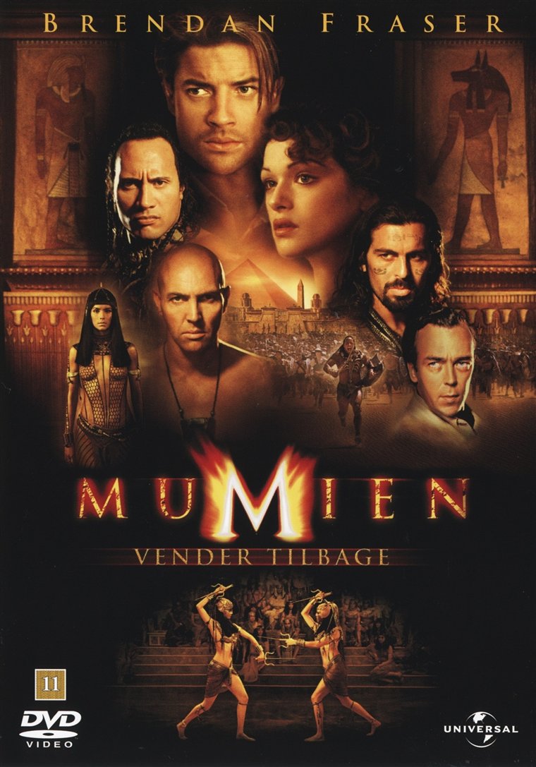 Mumien Vender Tilbage (DVD)