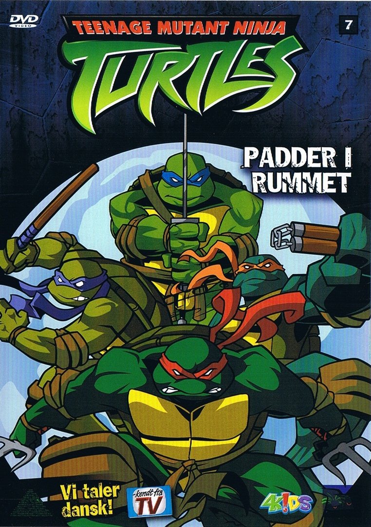 Turtles 7 - Padder I Rummet (DVD)