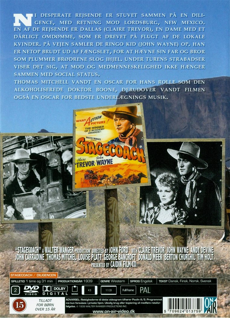Diligencen (DVD)