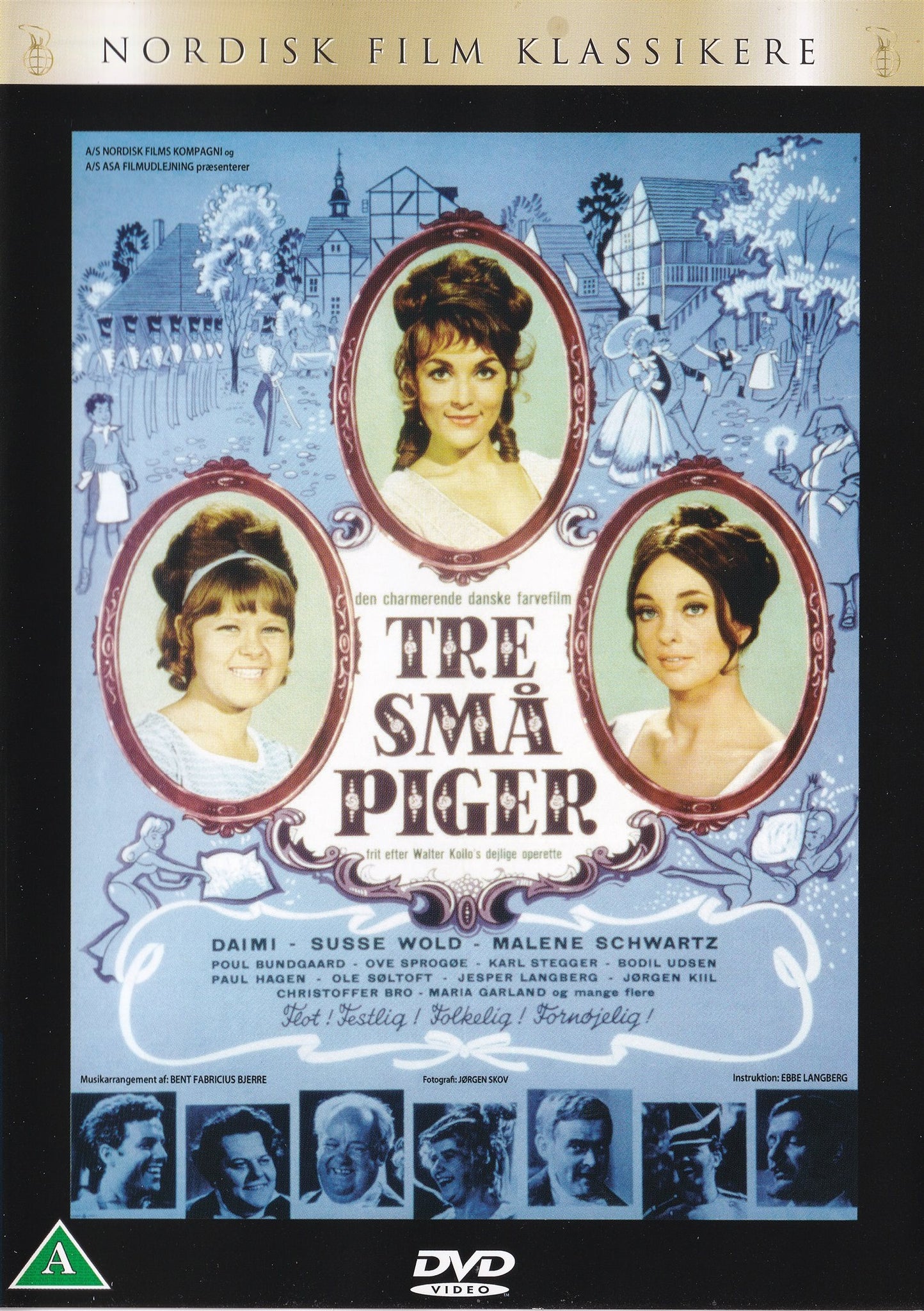 Tre små piger (DVD)