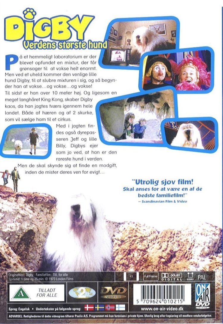 Digby - Verdens Største Hund (DVD)
