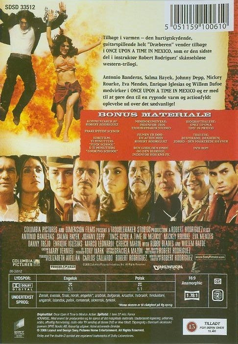 Once Upon A Time In Mexico (DVD)