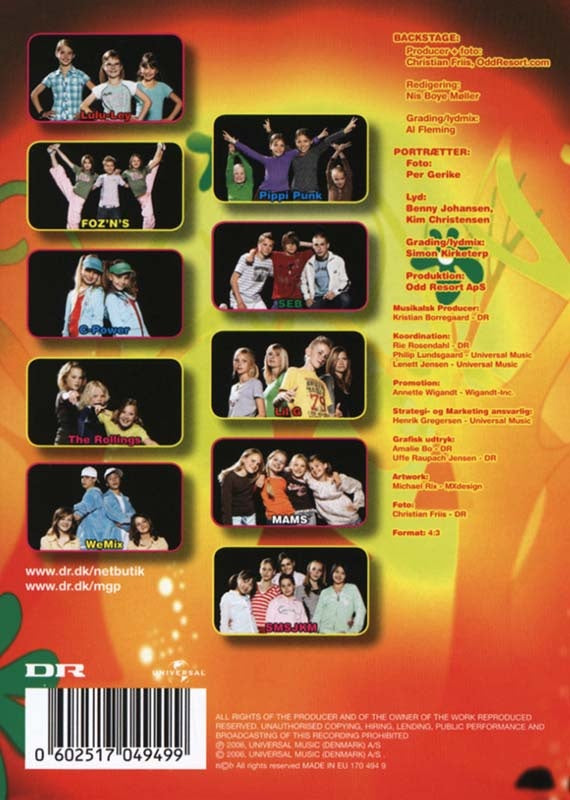 MGP 2006 - De Unges Melodi Grand Prix (DVD)