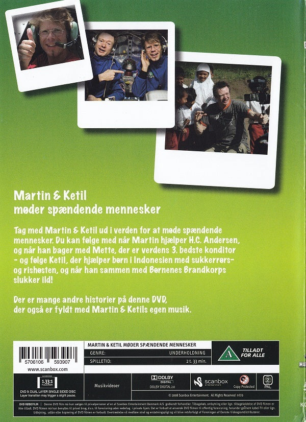 Martin & Ketil møder spændende mennesker (DVD)