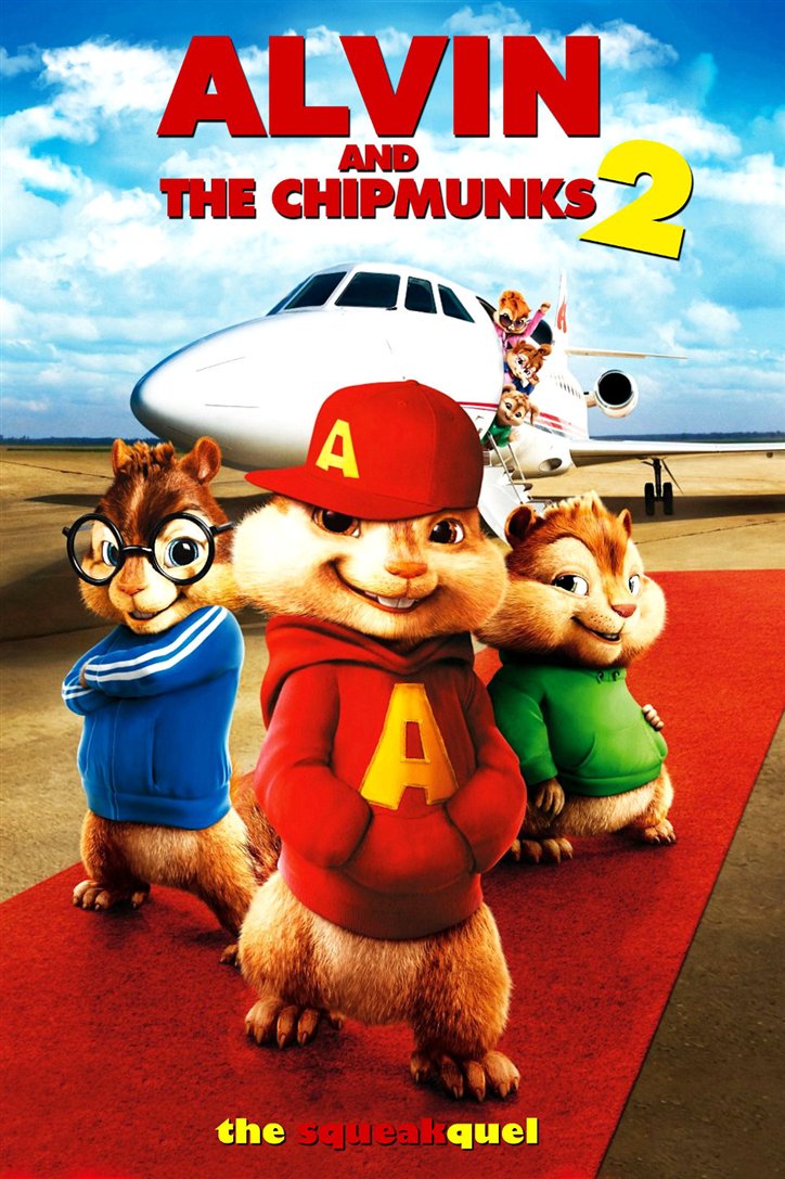 Alvin og de frække jordegern 2 (DVD)