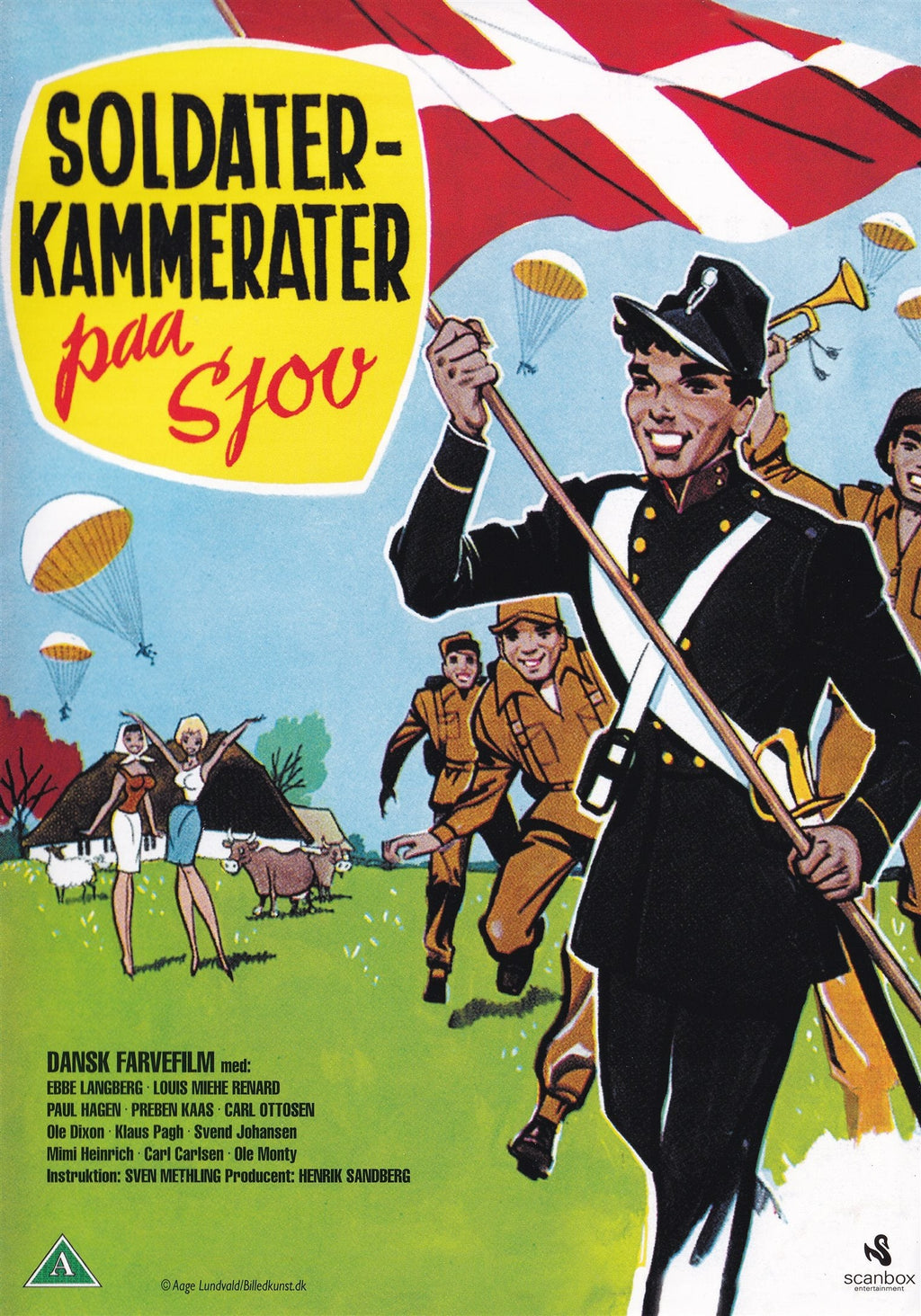 Soldaterkammerater på sjov (DVD)