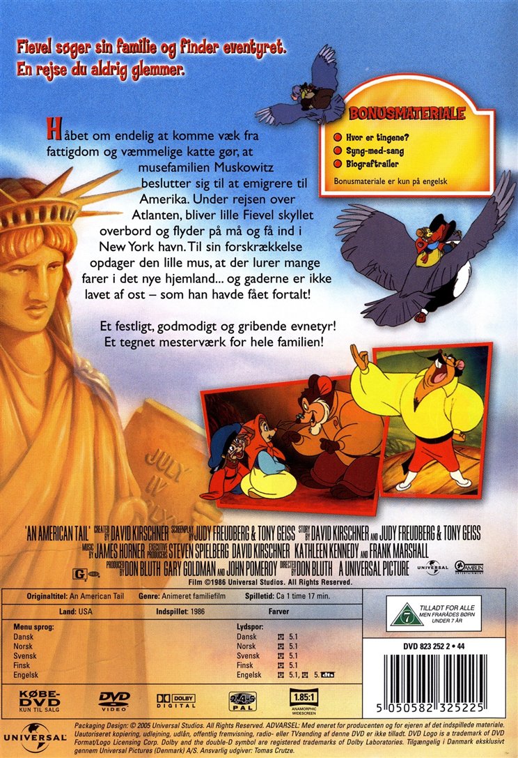 Rejsen til Amerika (DVD)