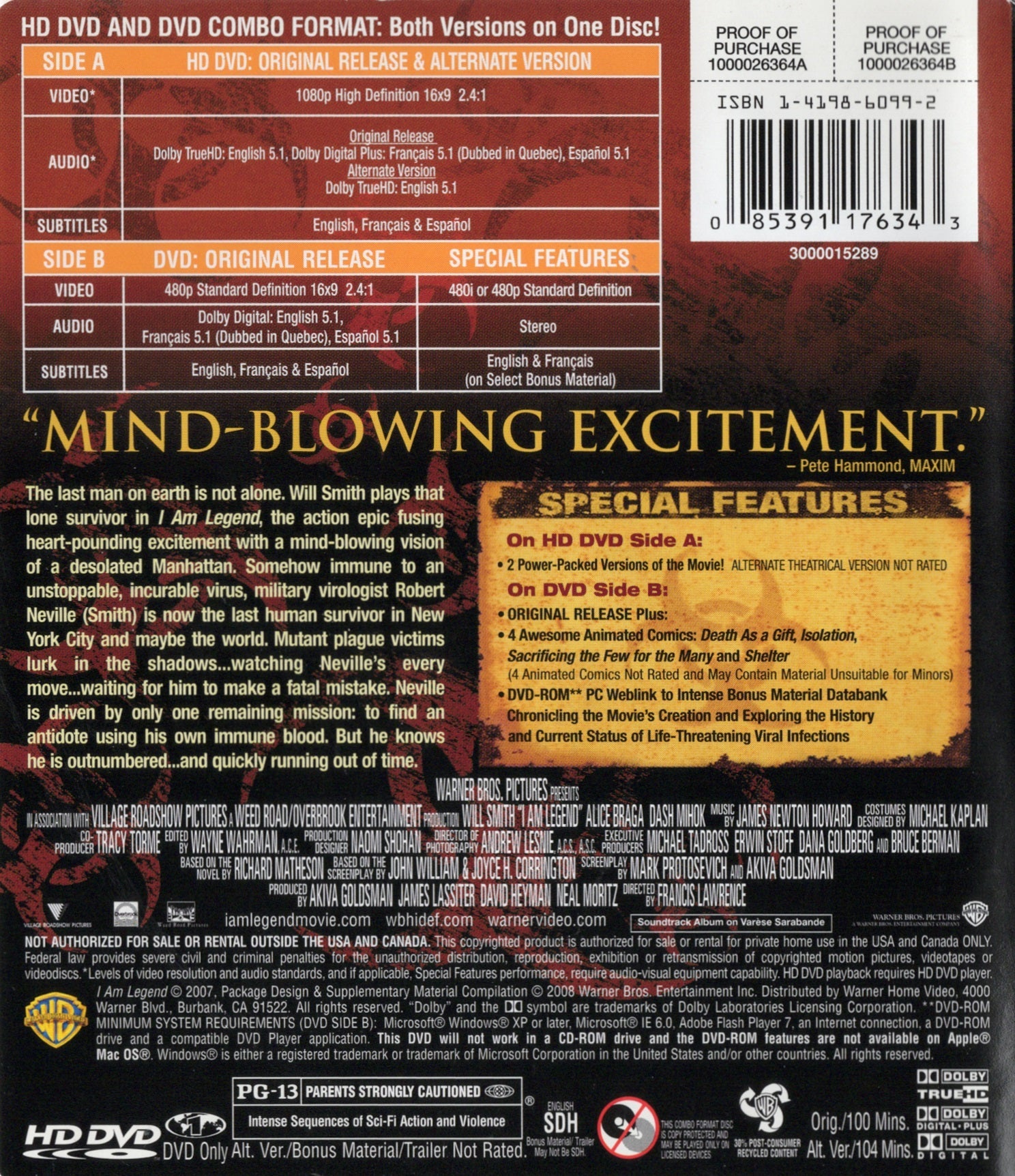 I Am Legend (HD DVD)