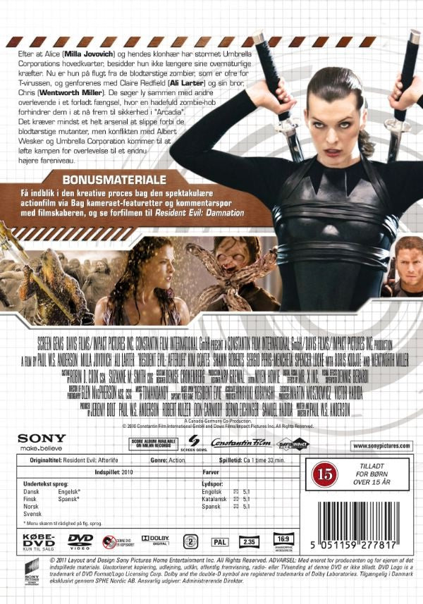 Resident Evil: Afterlife (DVD)