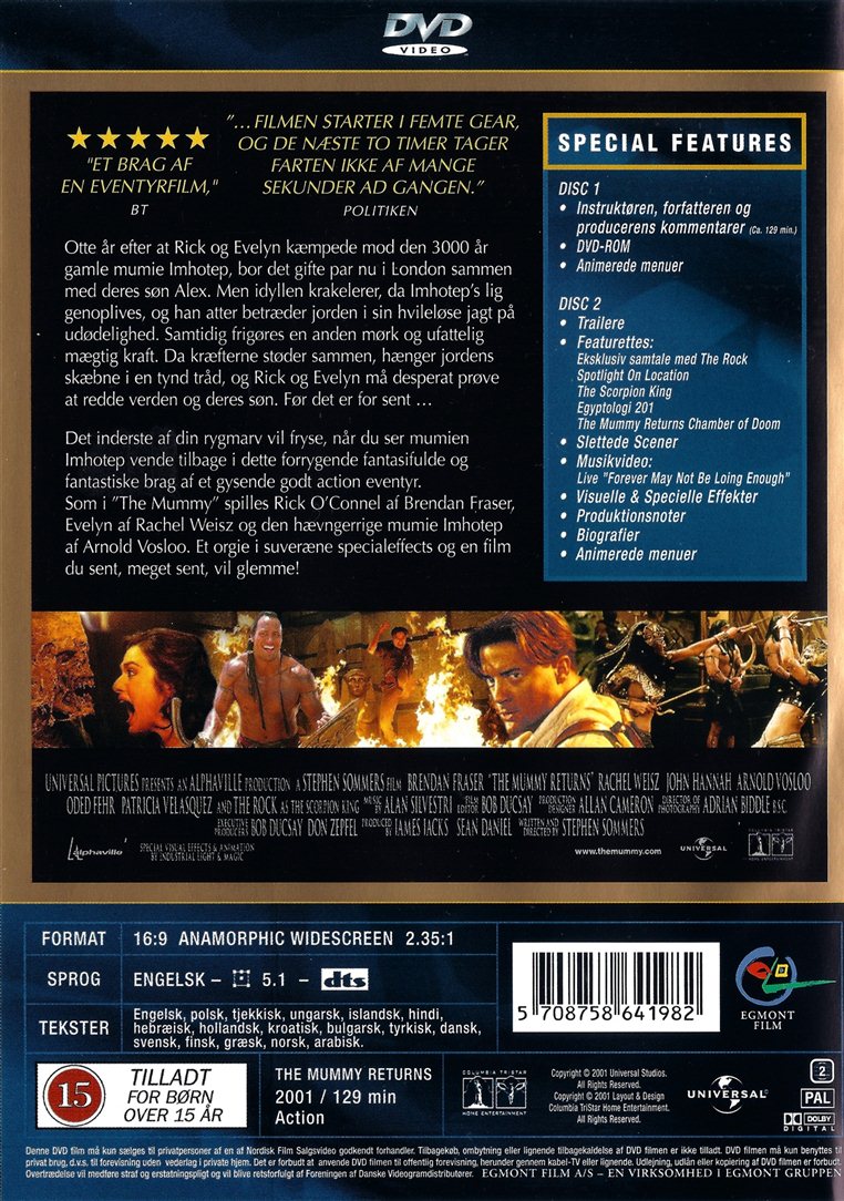The Mummy Returns (DVD)