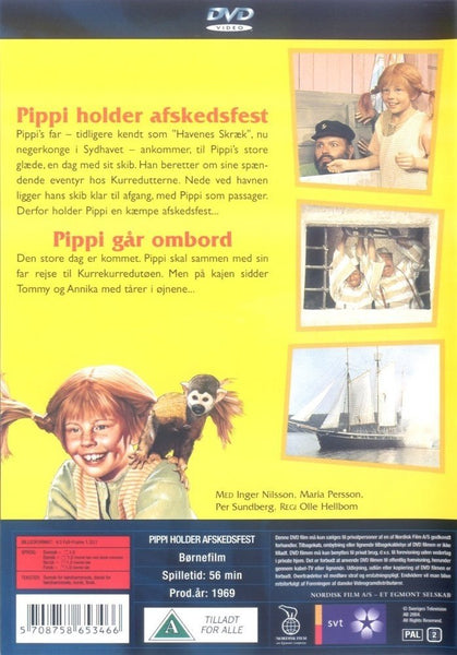 Pippi 6: Pippi holder afskedsfest (DVD)