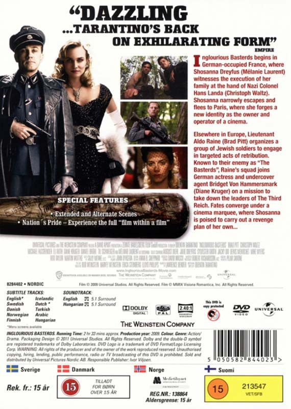 Inglourious Basterds (DVD)