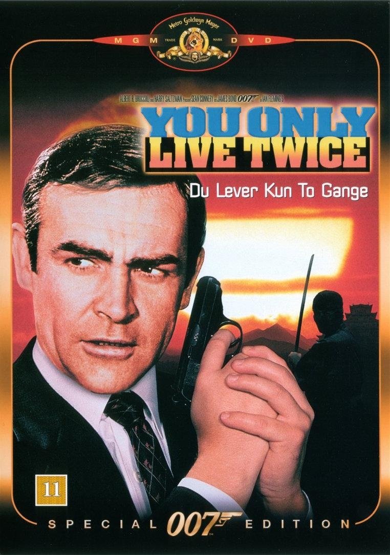 You only live twice [Du Lever Kun To Gange] (DVD)