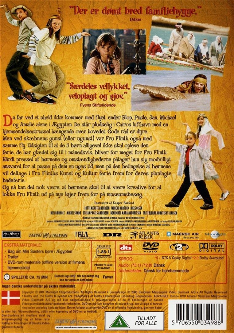 Min Søsters Børn i Ægypten (DVD)