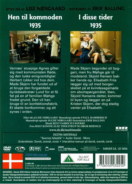 Matador: Hen til kommoden & I disse tider 1935 - Episode 9 & 10 (DVD)